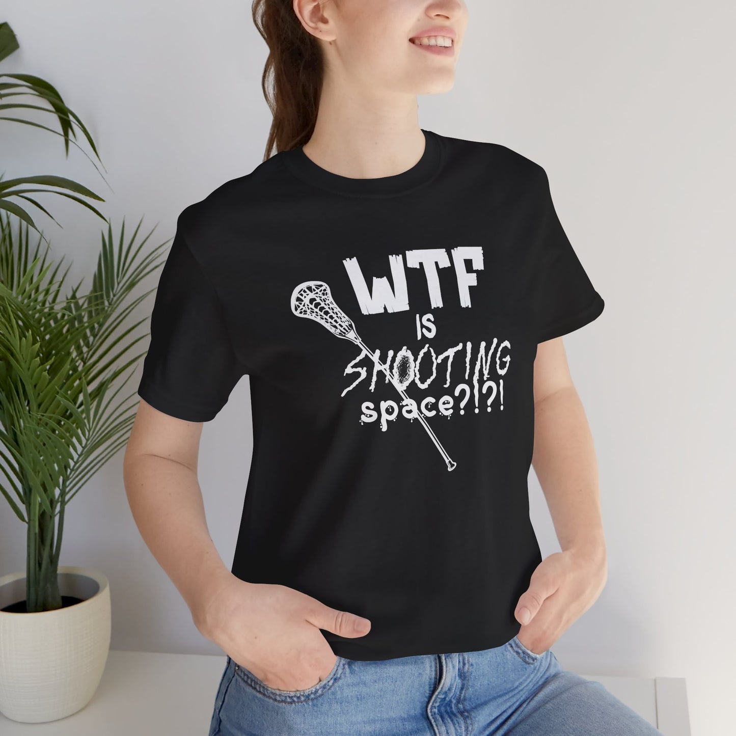 Lacrosse - WTF is Shooting Space Tee