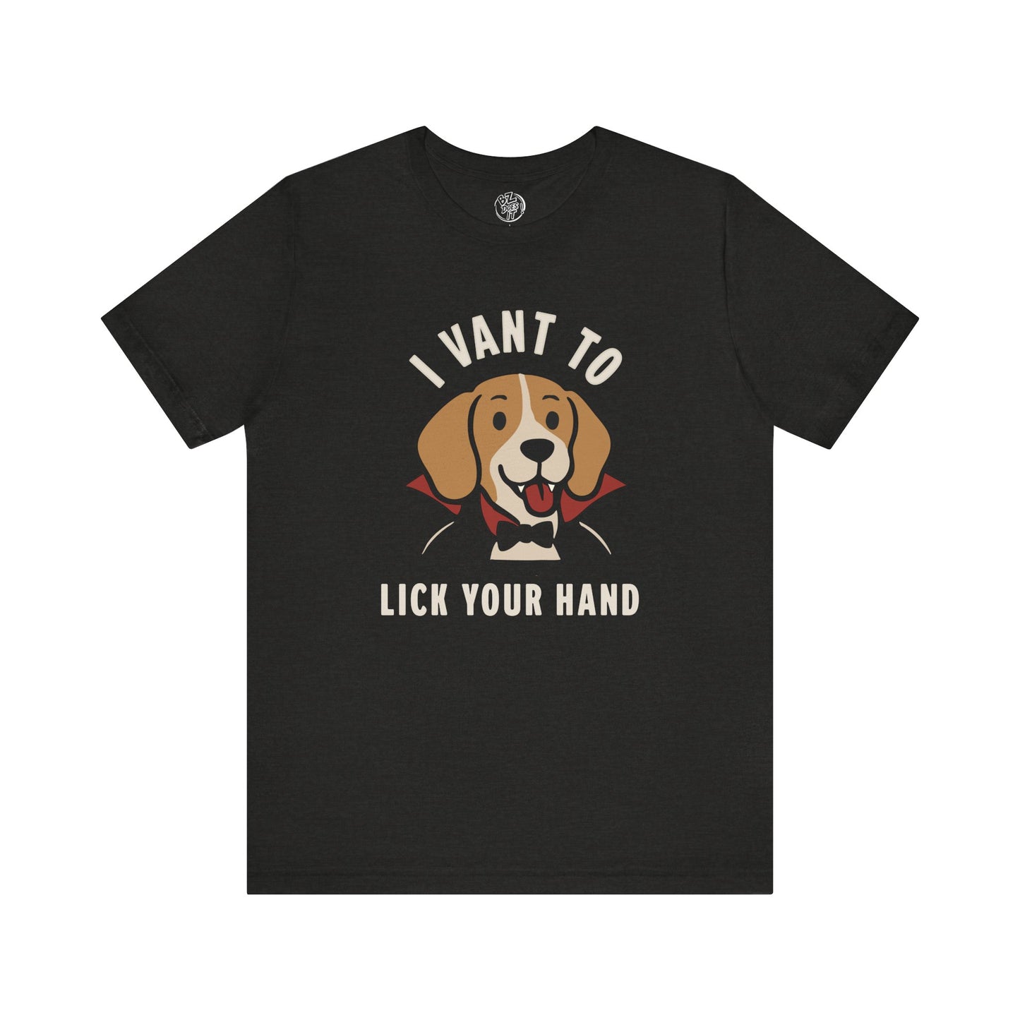 Cute Beagle Vampire Shirt, I Vant To Lick Your Hand, Perfect Halloween Shirt for any Dog Lover