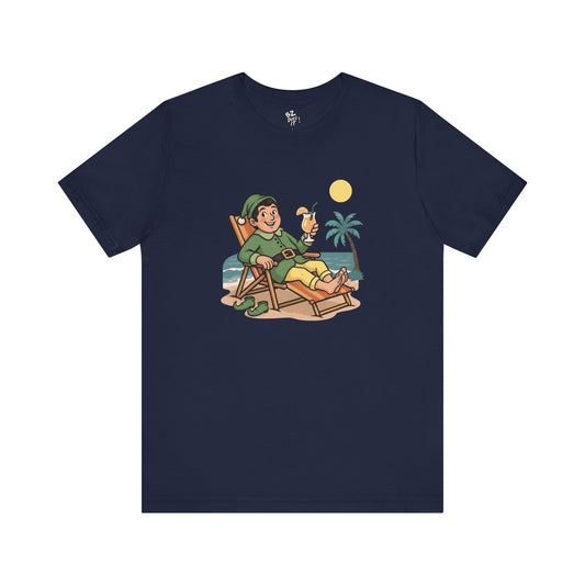 Beach Elf Unisex Tee - Christmas Holiday Shirt
