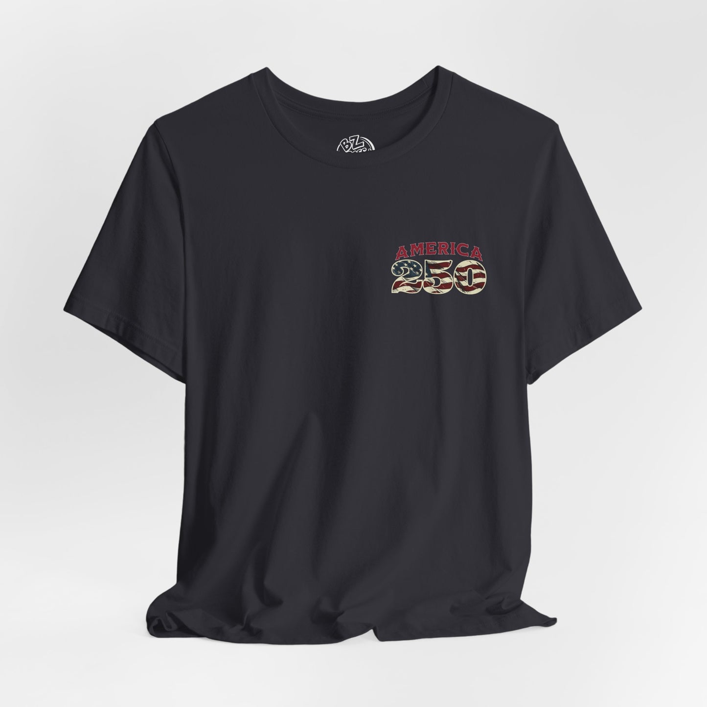 America 250 Years United We Stand Eagle T-Shirt - 2 Sided Print