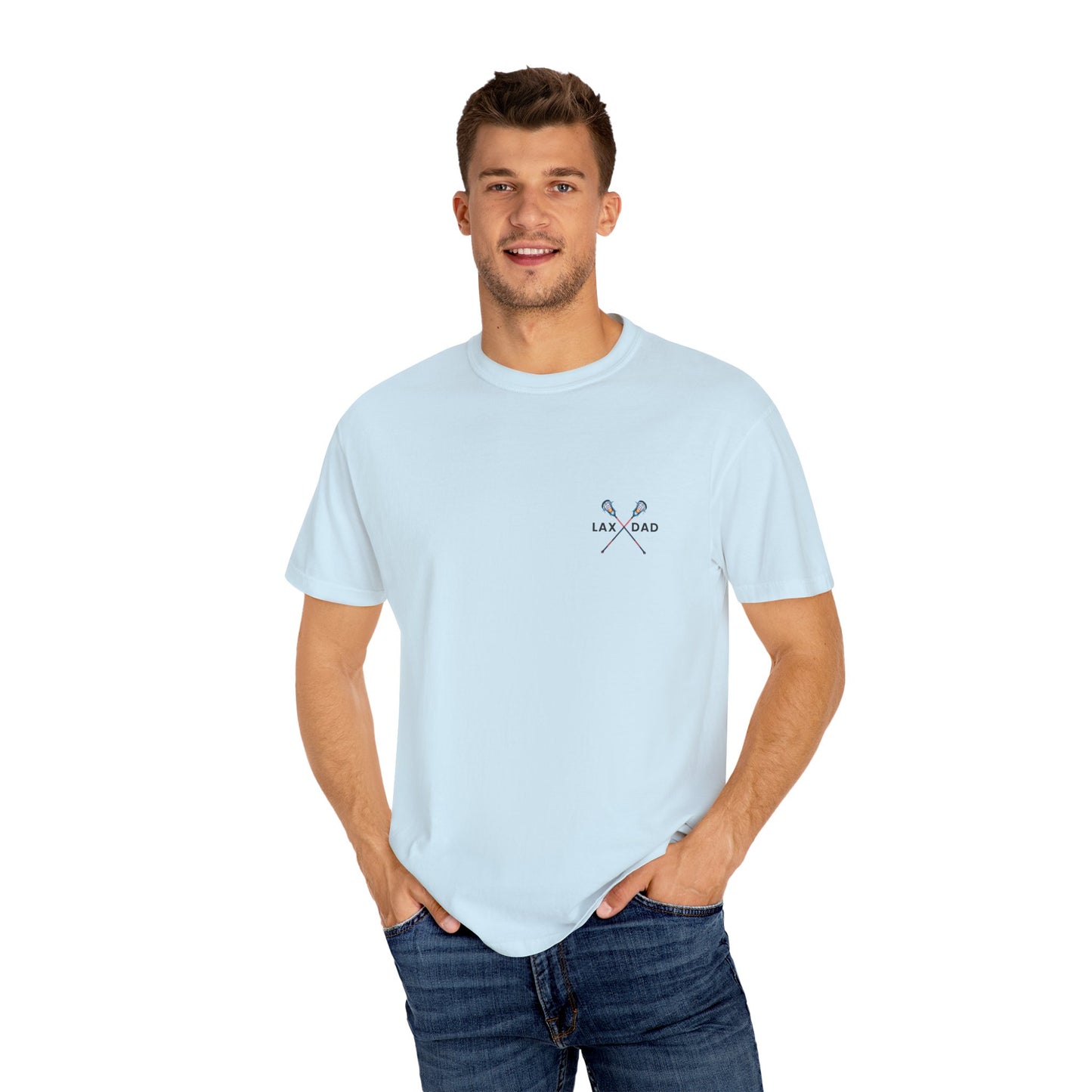 Lacrosse Dad Tshirt, Got No Time For Boring Sports,
