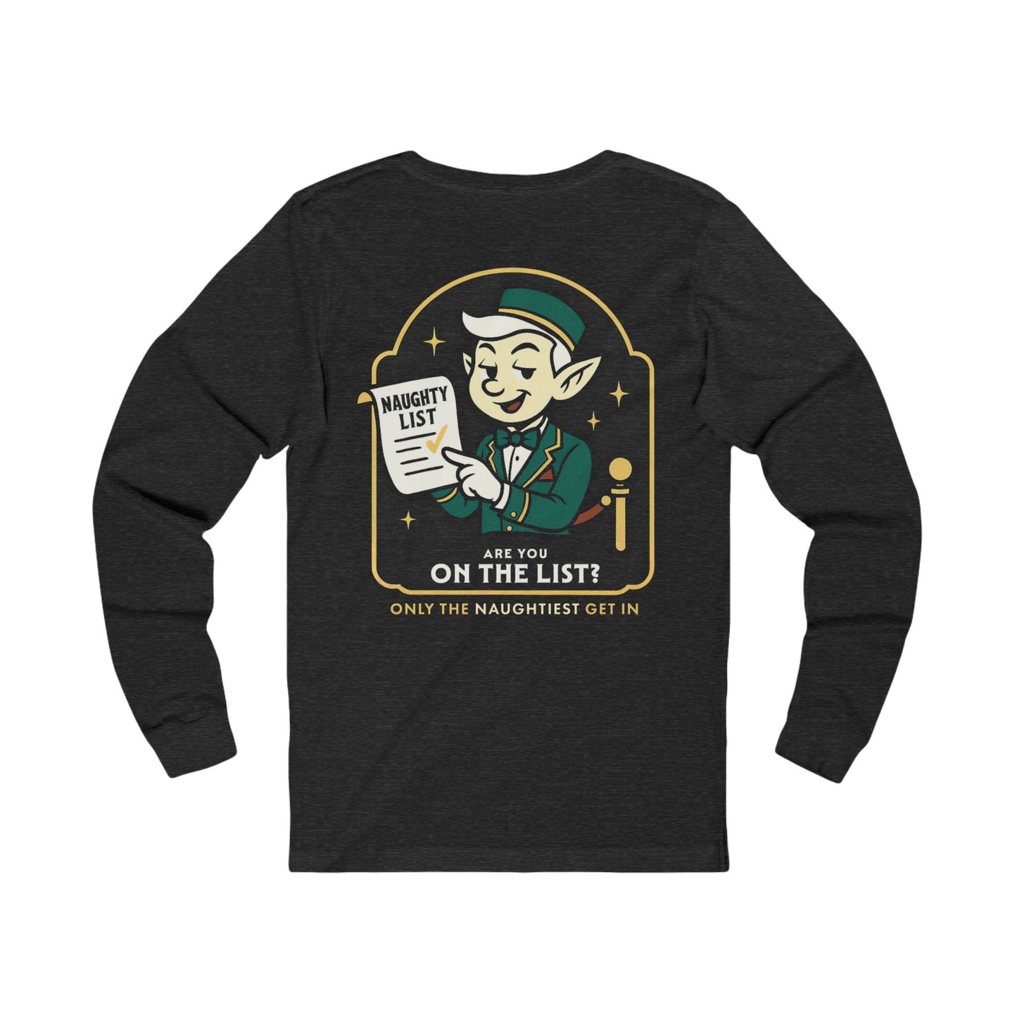 Naughty List Lounge - Elf Doorperson Long Sleeve