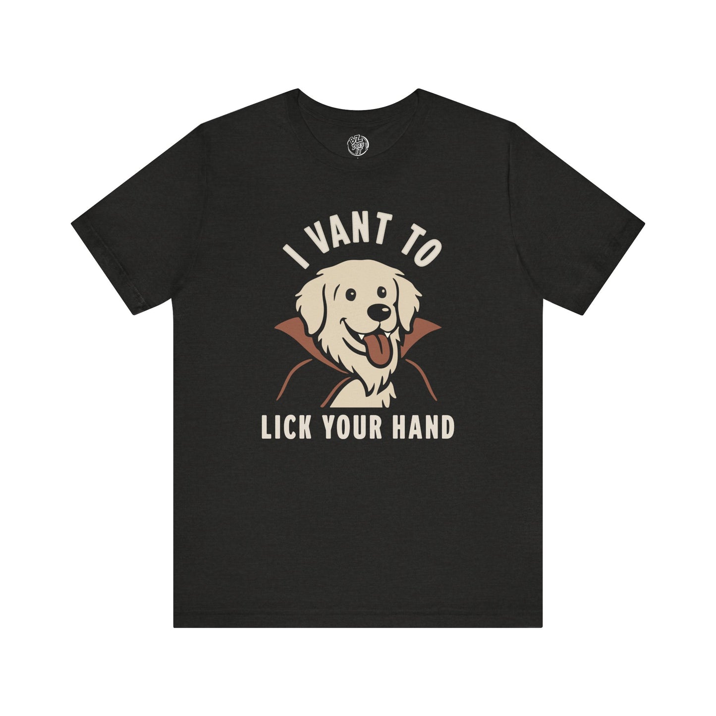 Cute Retriever Vampire Shirt, I Vant To Lick Your Hand, Perfect Halloween Shirt for any Dog Lover