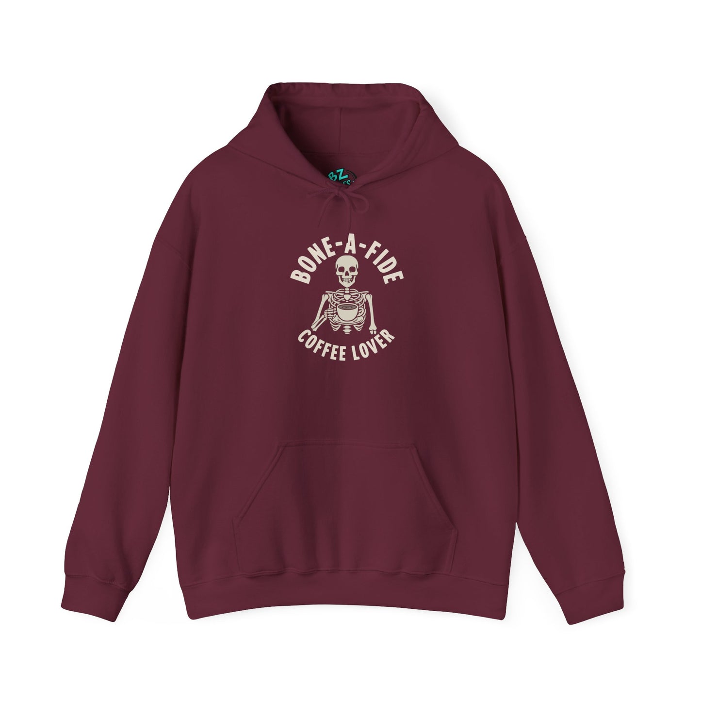 Bone-A-Fide Coffee Lover Hoodie, Unisex