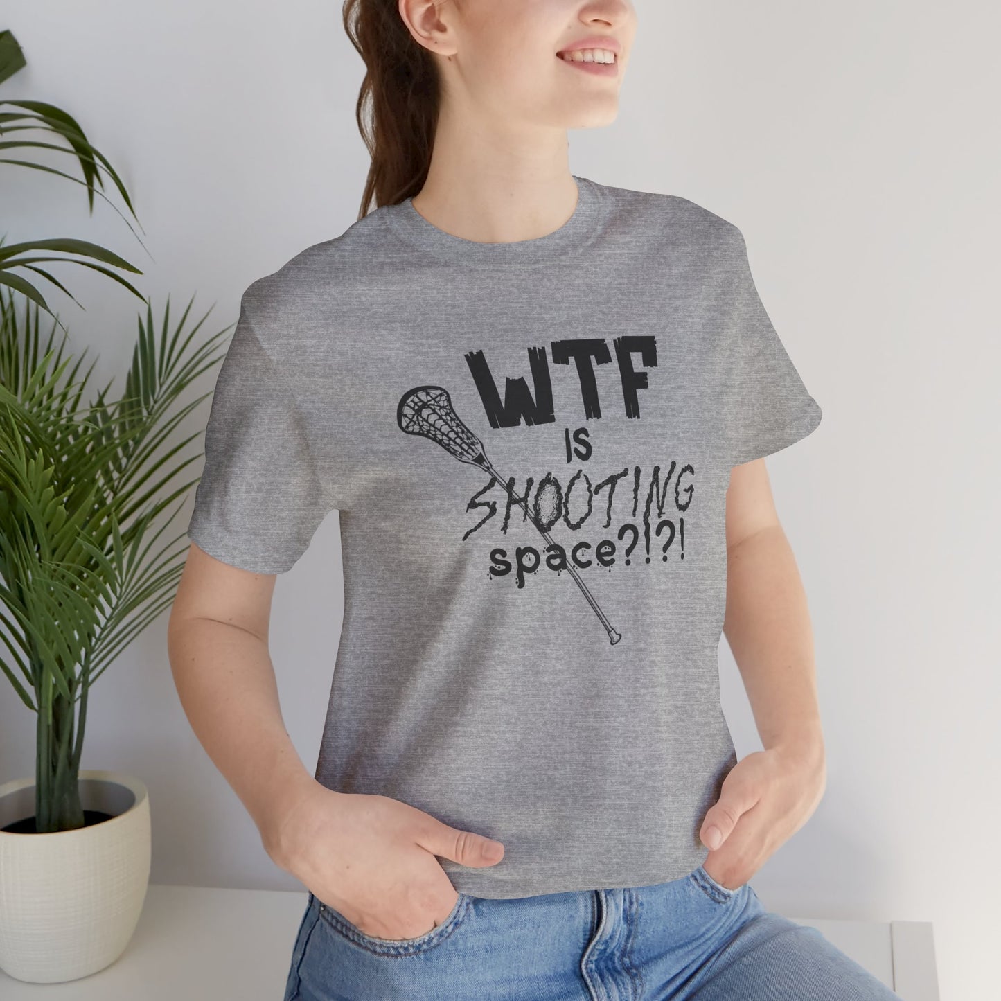 Lacrosse - WTF is Shooting Space Tee