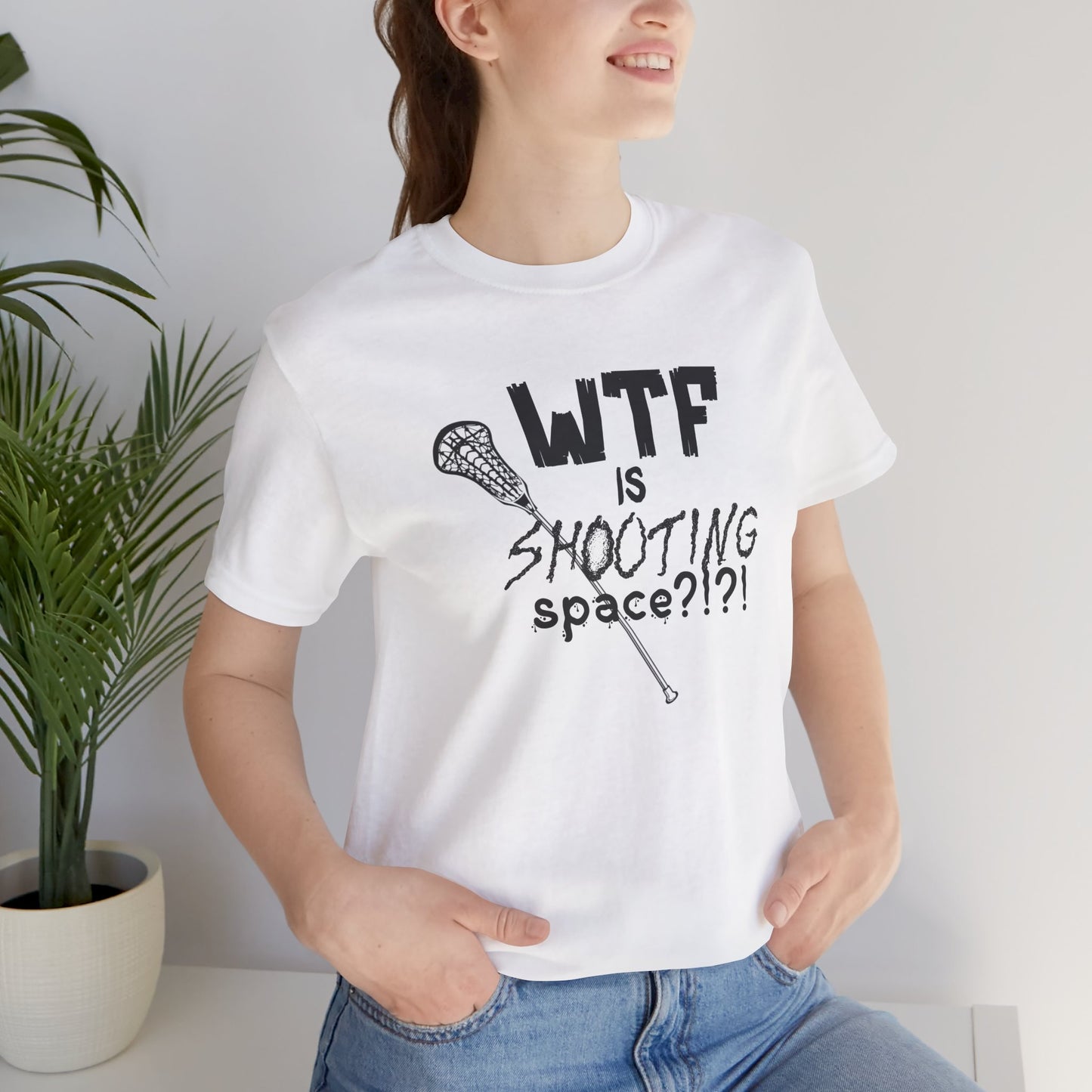 Lacrosse - WTF is Shooting Space Tee