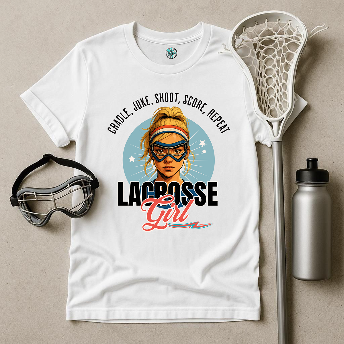 Lacrosse Girl 01 Tee