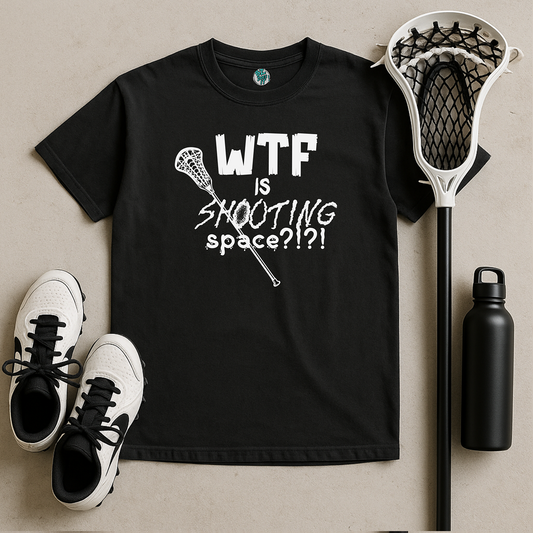 Lacrosse - WTF is Shooting Space Tee