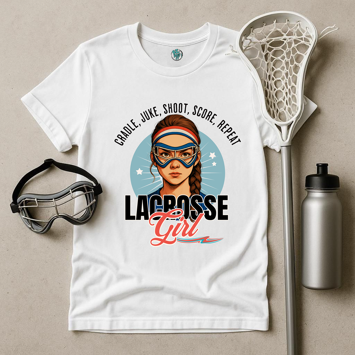 Lacrosse Girl 04 Tee
