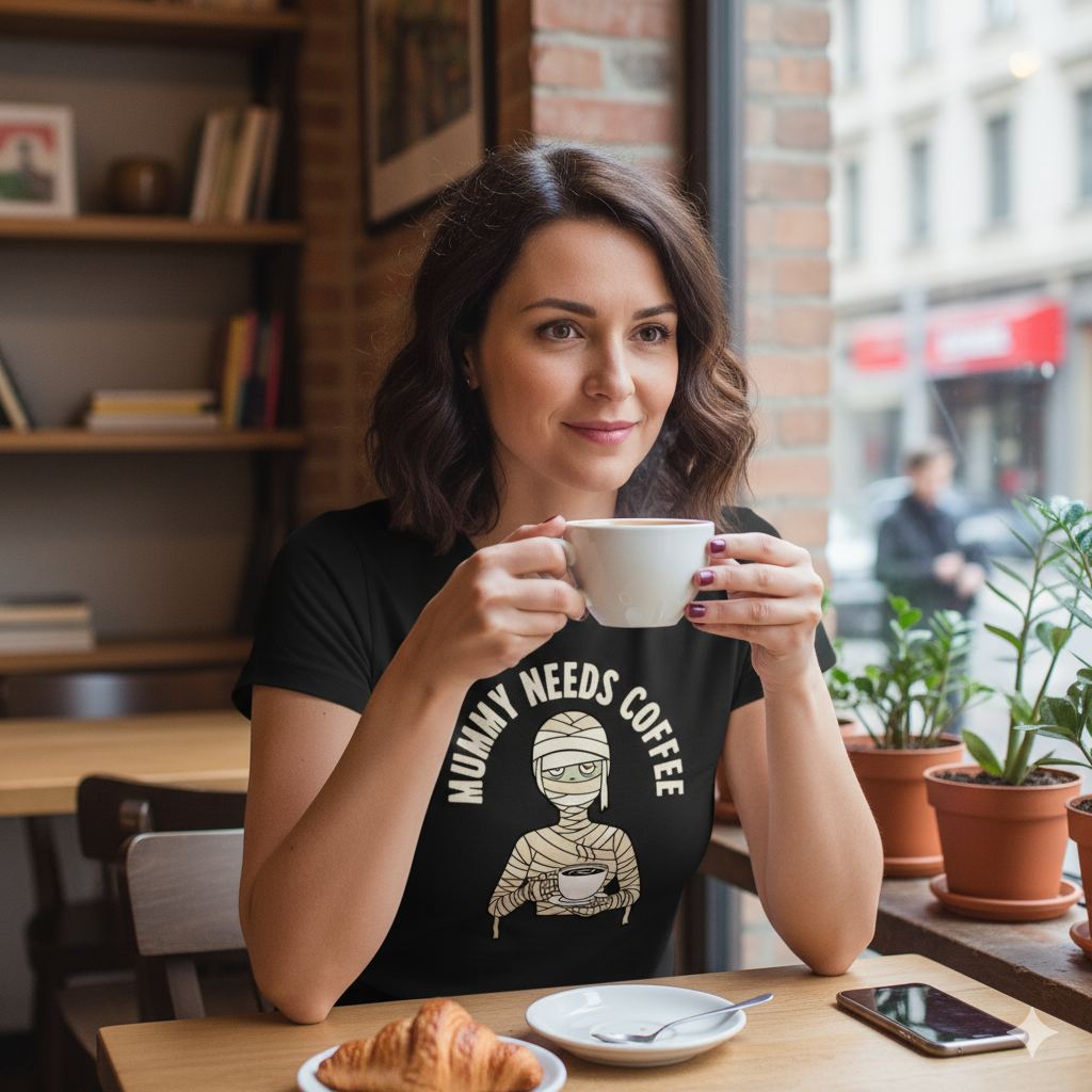 Mummy Needs Coffee Tee