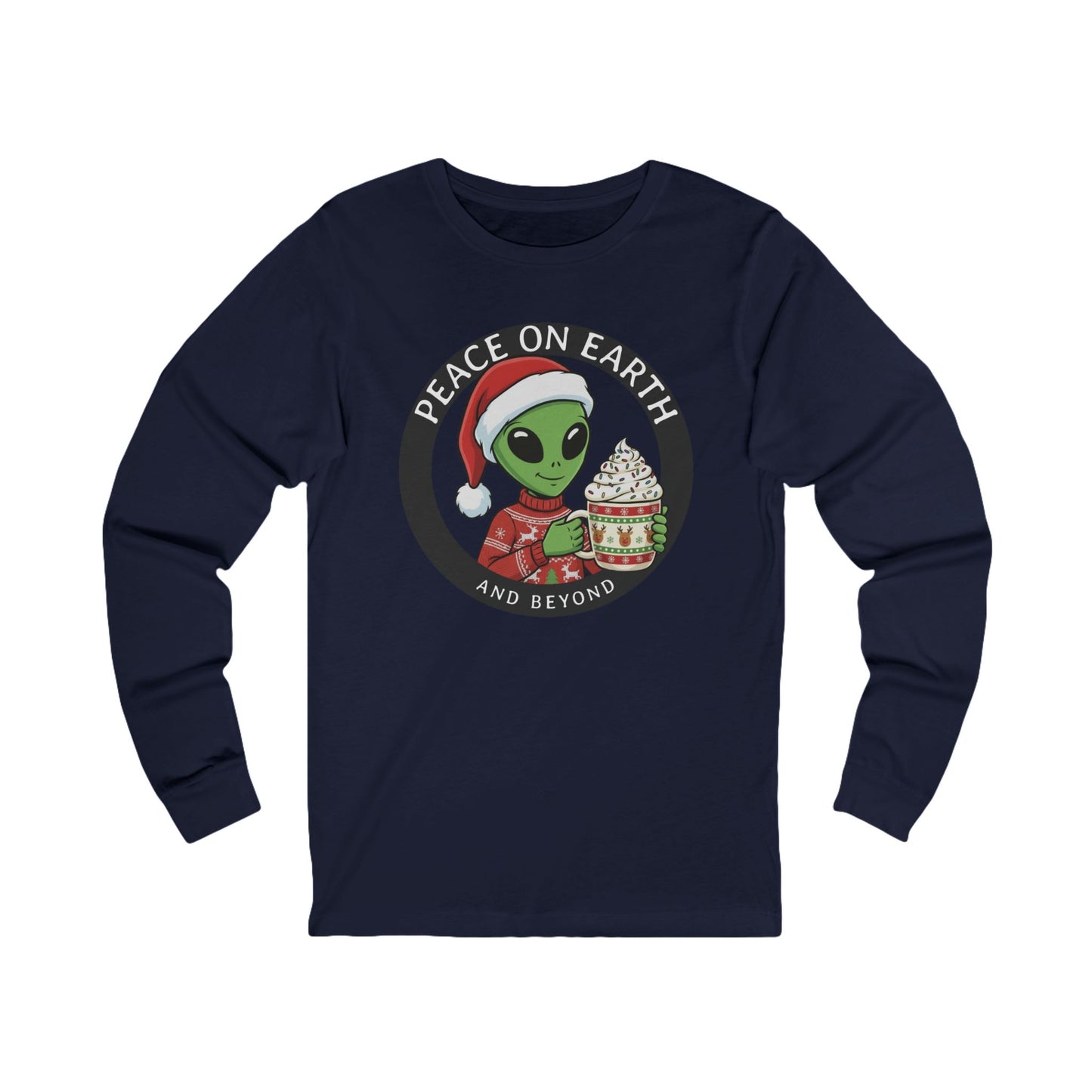 Peaceful Holiday Unisex  Long Sleeve Tee