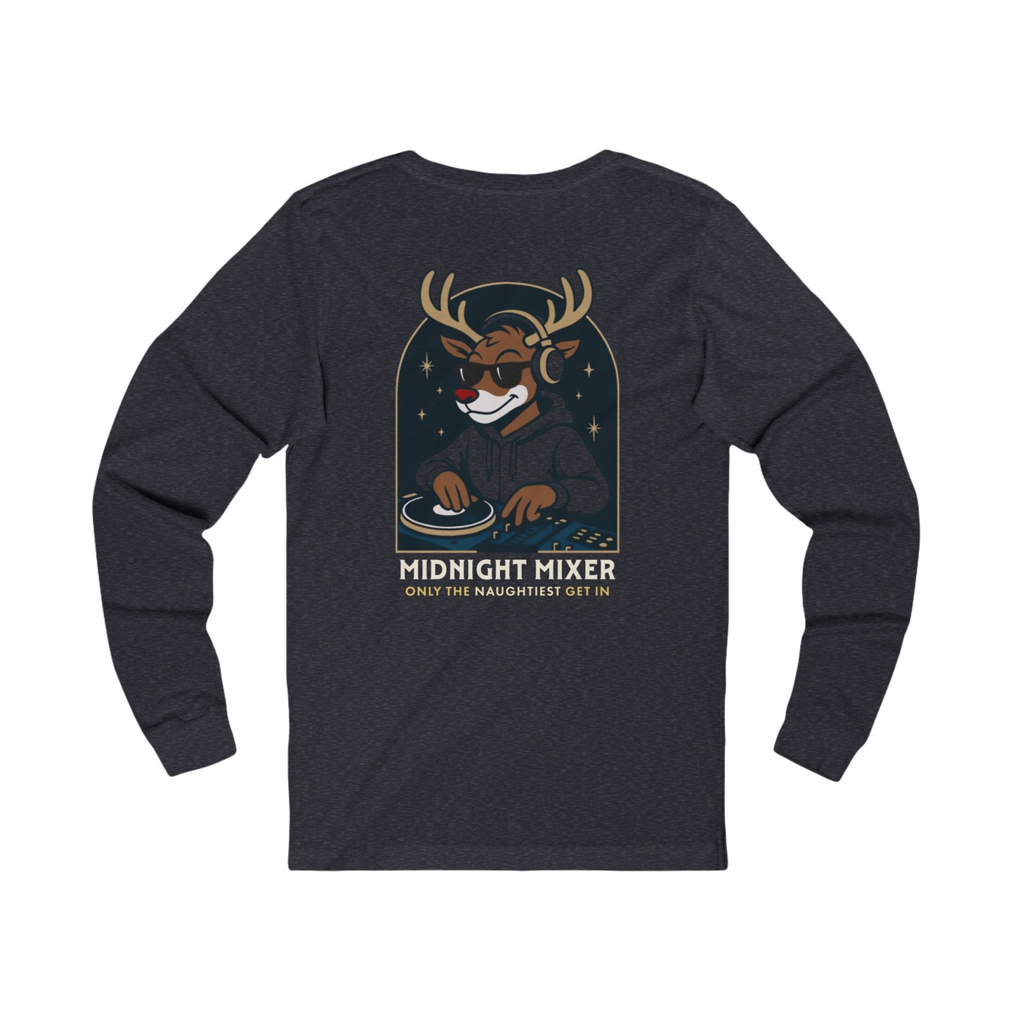 Naughty List Lounge - DJ Reindeer Long Sleeve