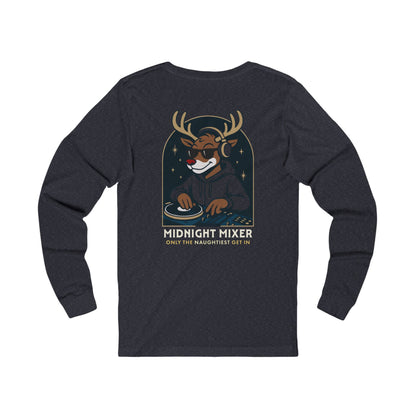 Naughty List Lounge - DJ Reindeer Long Sleeve