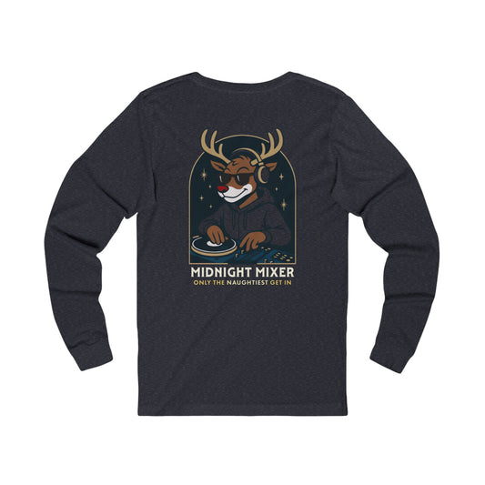 Naughty List Lounge - DJ Reindeer Long Sleeve