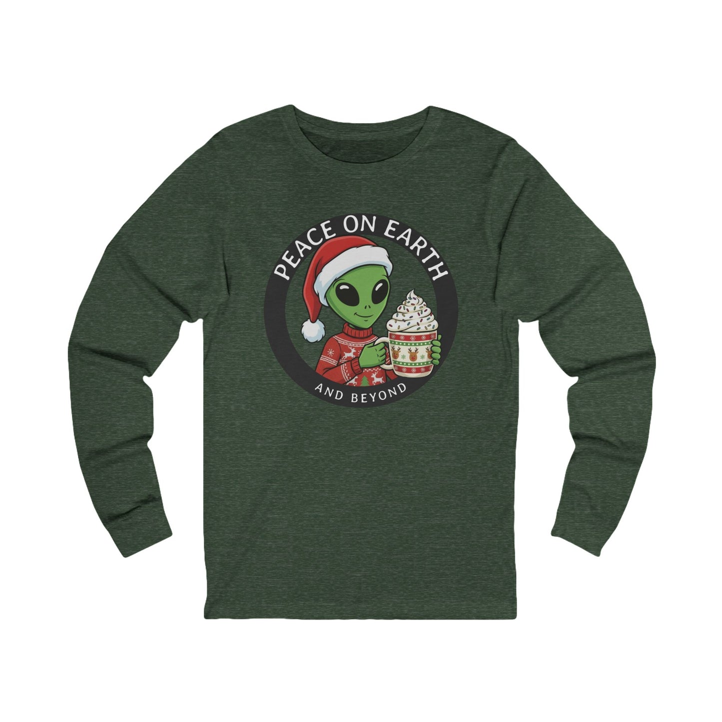 Peaceful Holiday Unisex  Long Sleeve Tee
