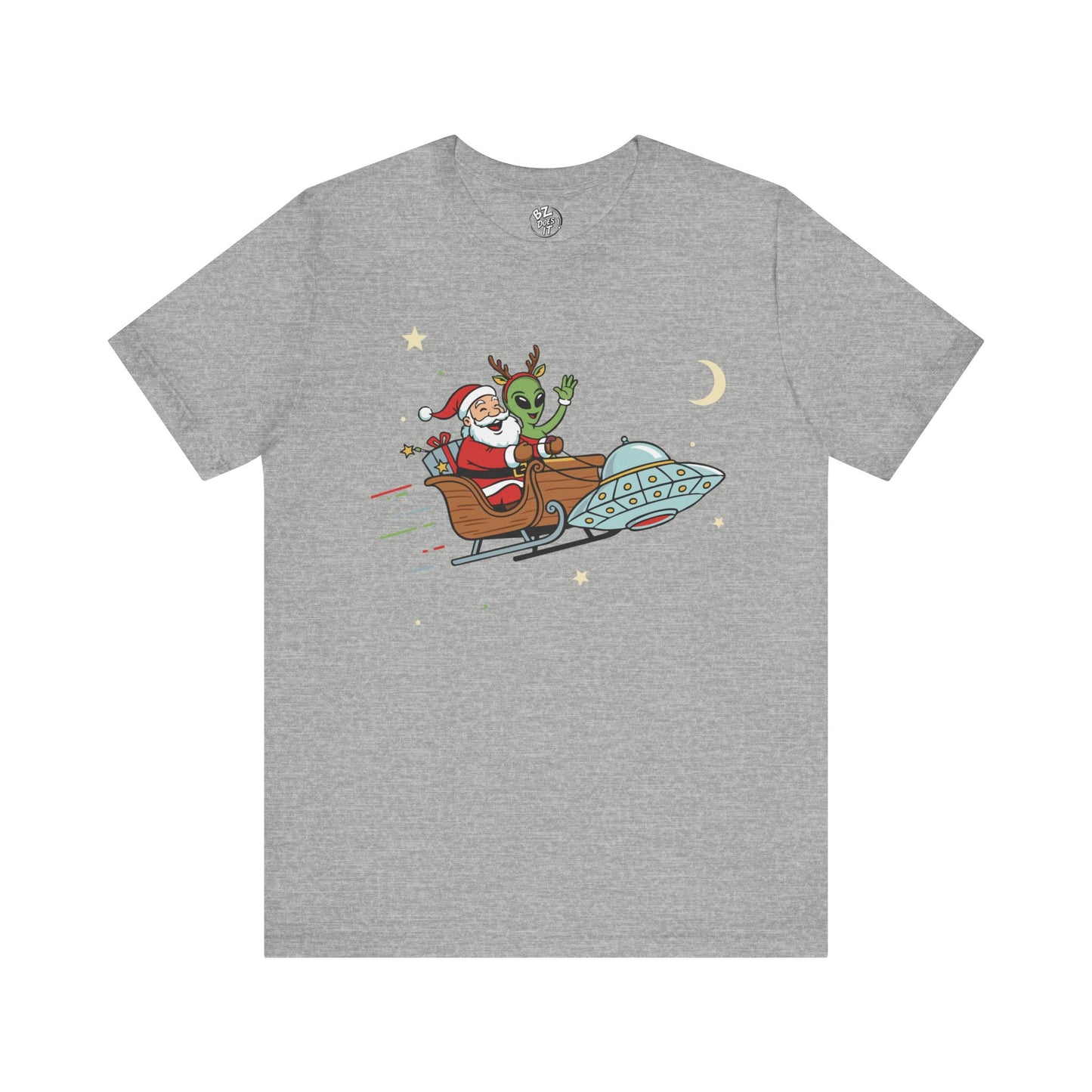 Christmas Santa & Alien T-Shirt