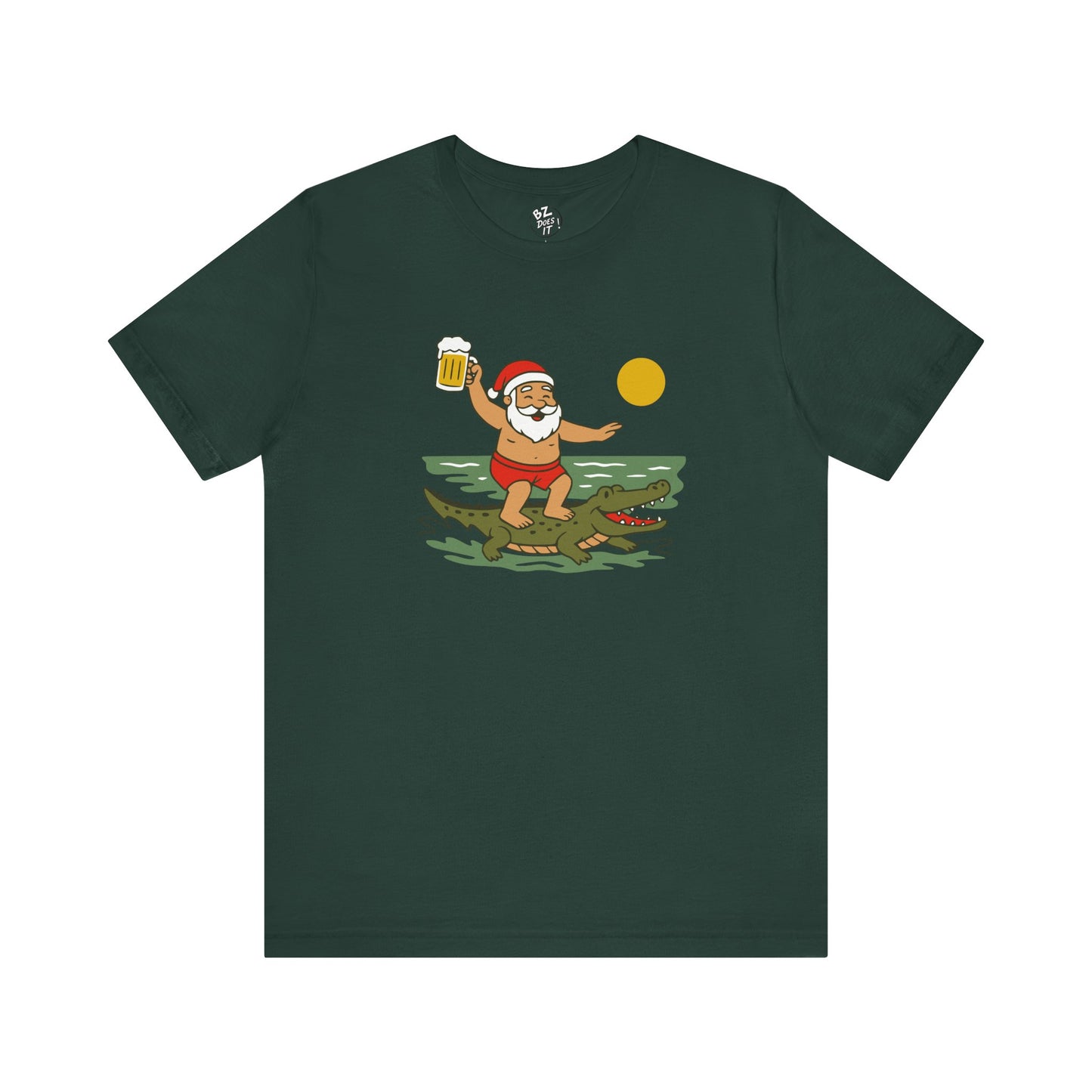 Wild Santa Beer Unisex Tee