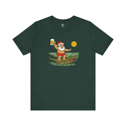 Wild Santa Beer Unisex Tee
