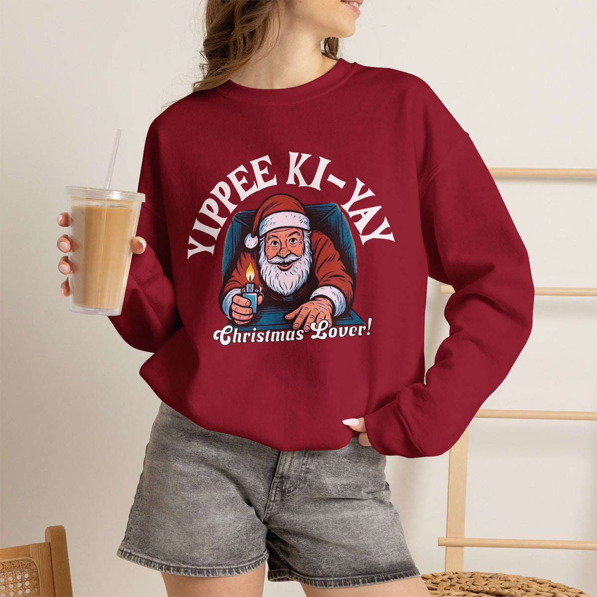 Yippee Ki Yay Christmas Lover Sweatshirt