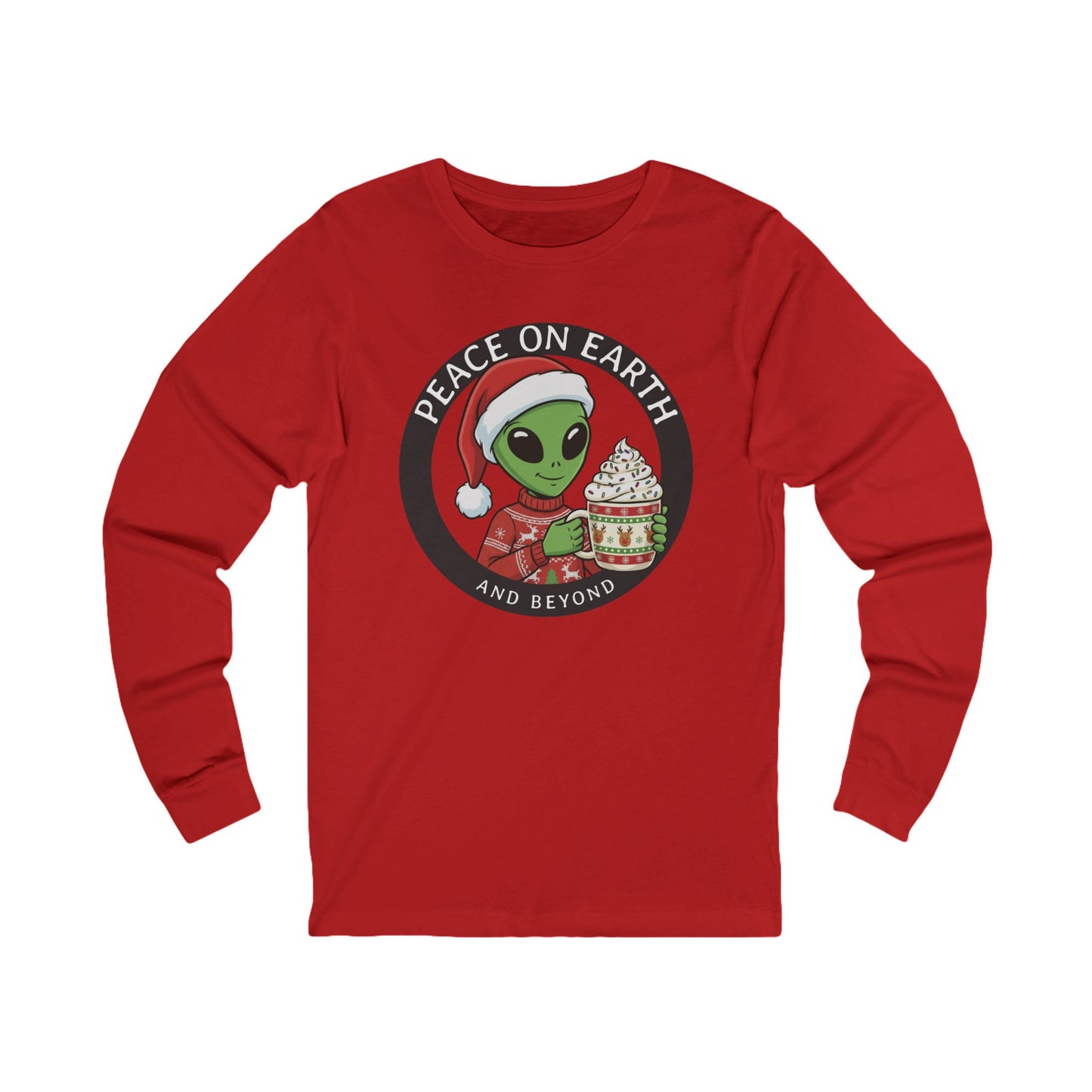 Peaceful Holiday Unisex  Long Sleeve Tee