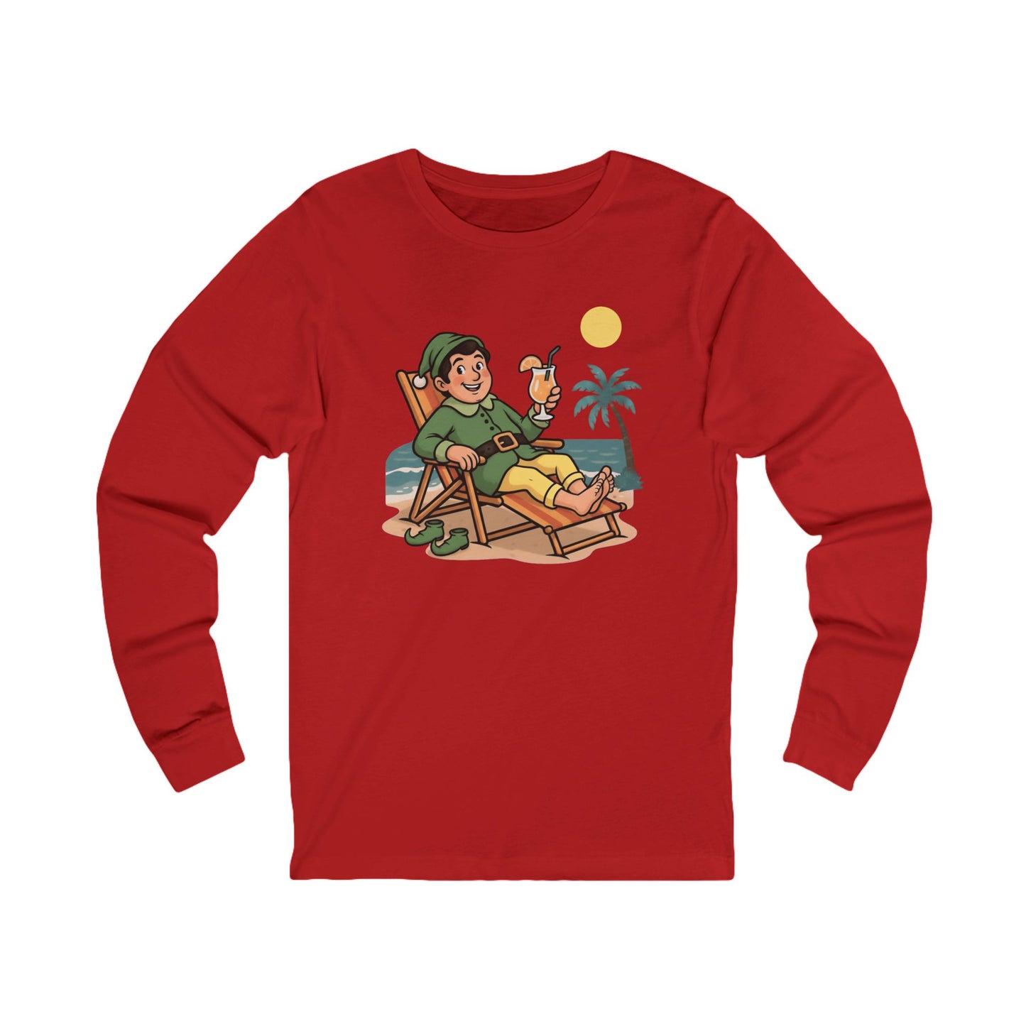 Beach Elf Unisex  Long Sleeve Tee