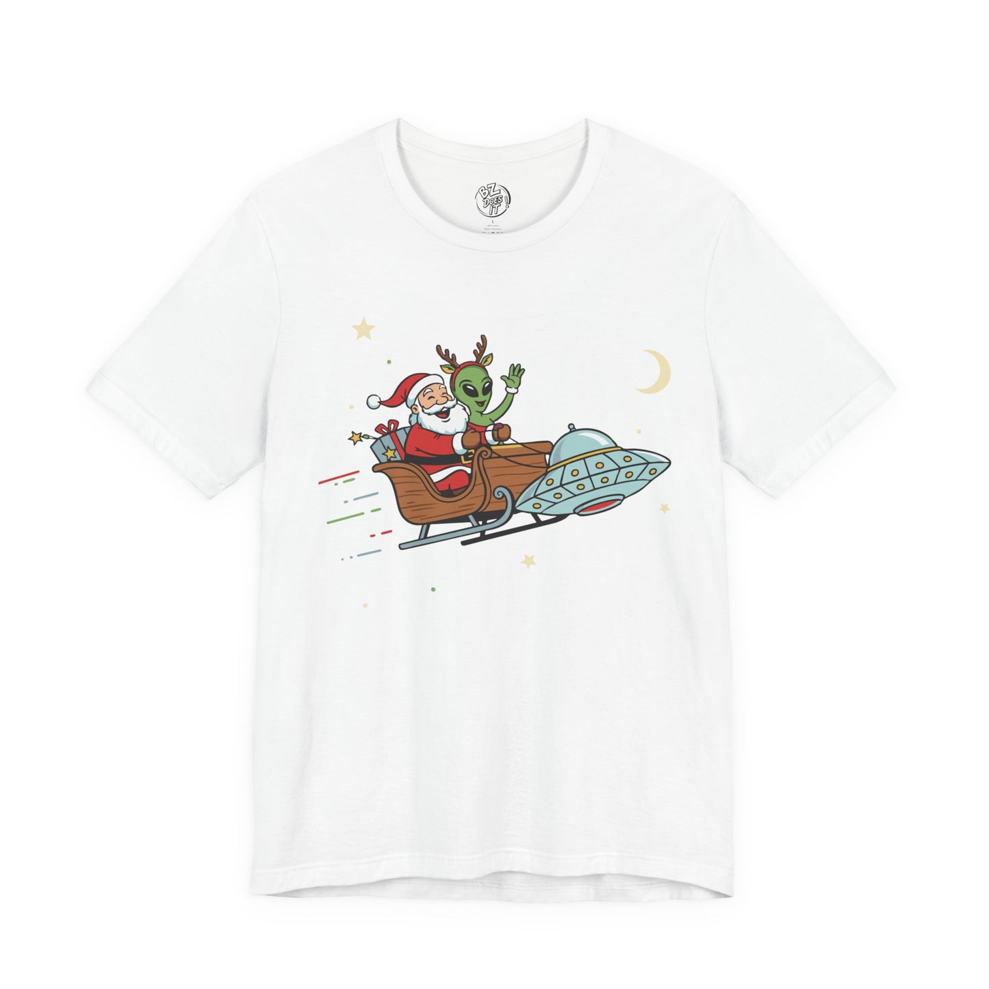 Christmas Santa & Alien T-Shirt