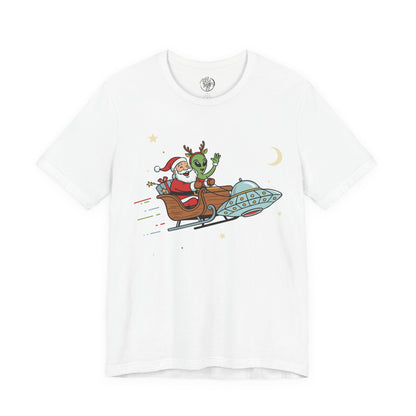 Christmas Santa & Alien T-Shirt
