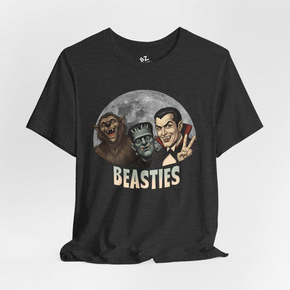 Beasties Tee - Retro Monster Friends Graphic T-Shirt