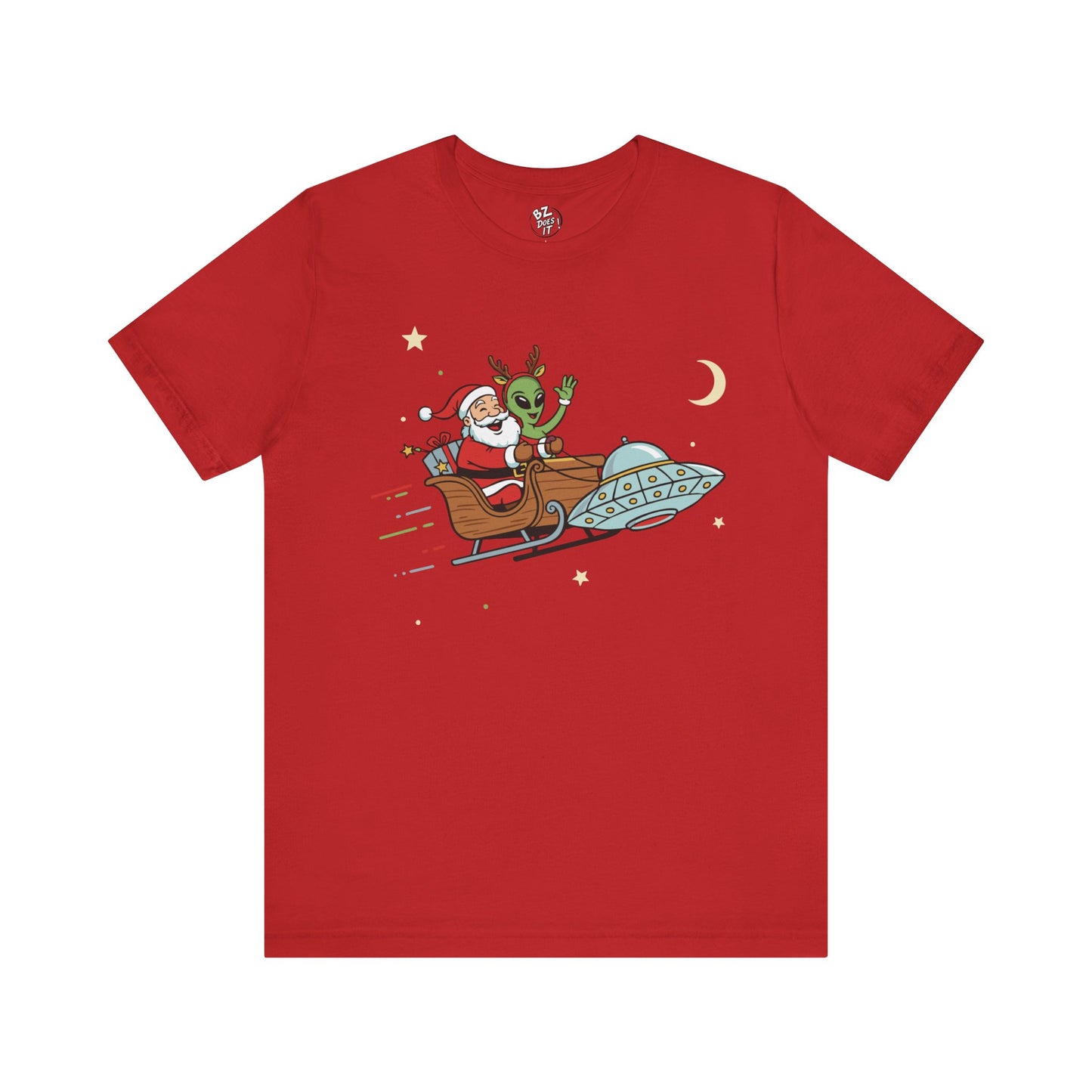 Christmas Santa & Alien T-Shirt