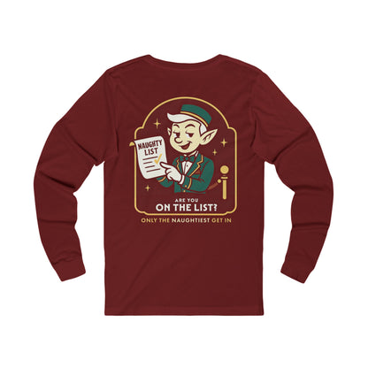 Naughty List Lounge - Elf Doorperson Long Sleeve