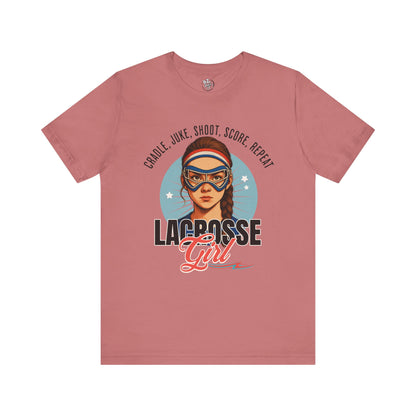 Lacrosse Girl 04 Tee
