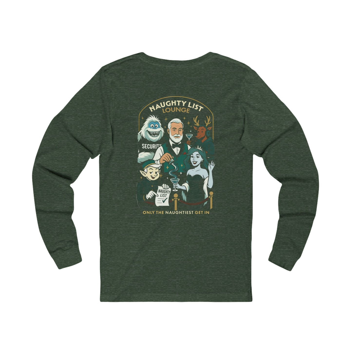Naughty List Lounge - Cast of Characters Long Sleeve