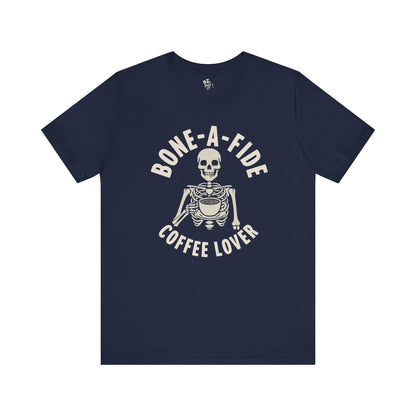 Bone-A-Fide Coffee Drinker Tee