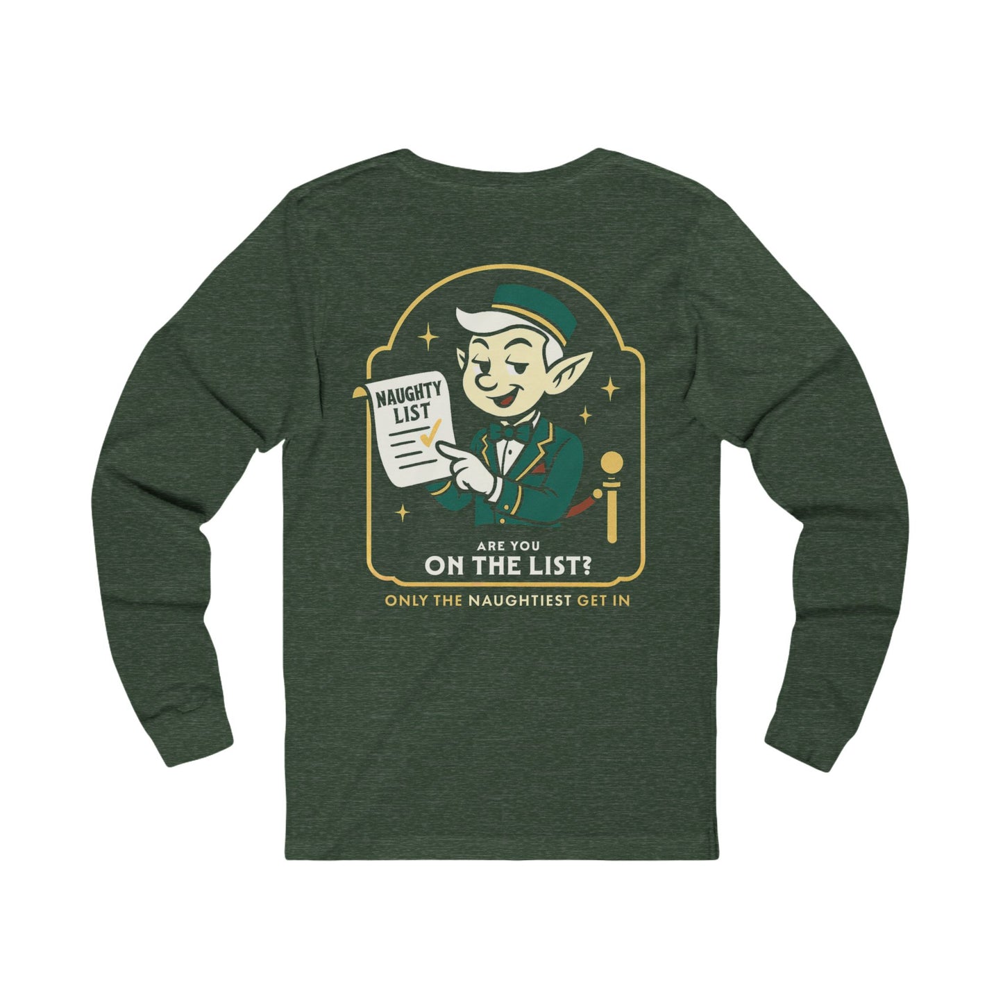 Naughty List Lounge - Elf Doorperson Long Sleeve