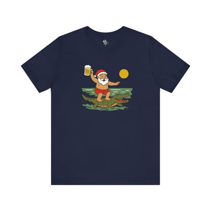 Wild Santa Beer Unisex Tee
