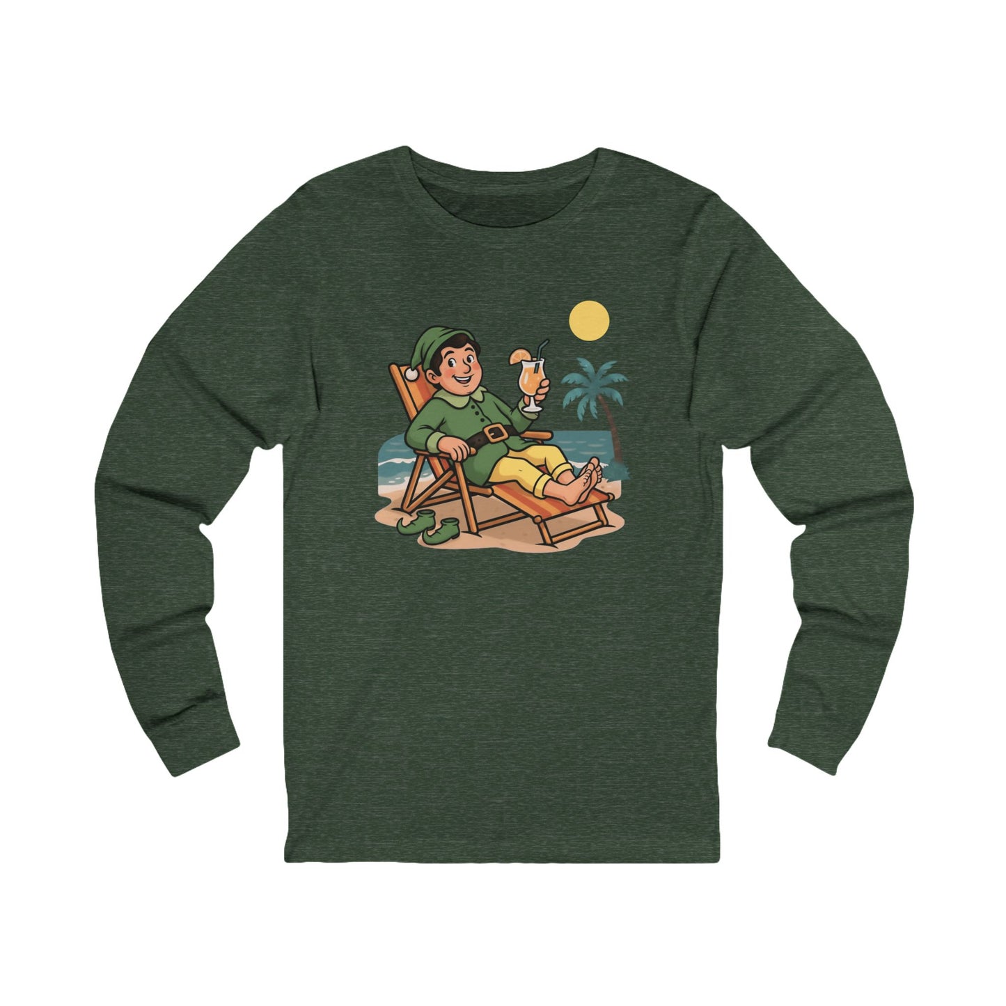 Beach Elf Unisex  Long Sleeve Tee