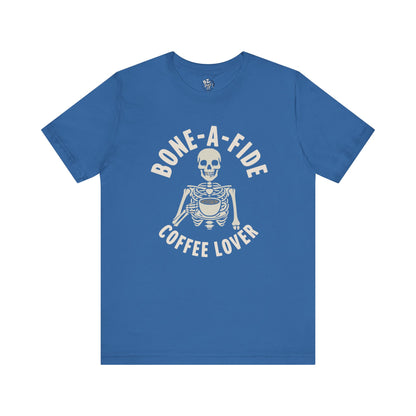 Bone-A-Fide Coffee Drinker Tee