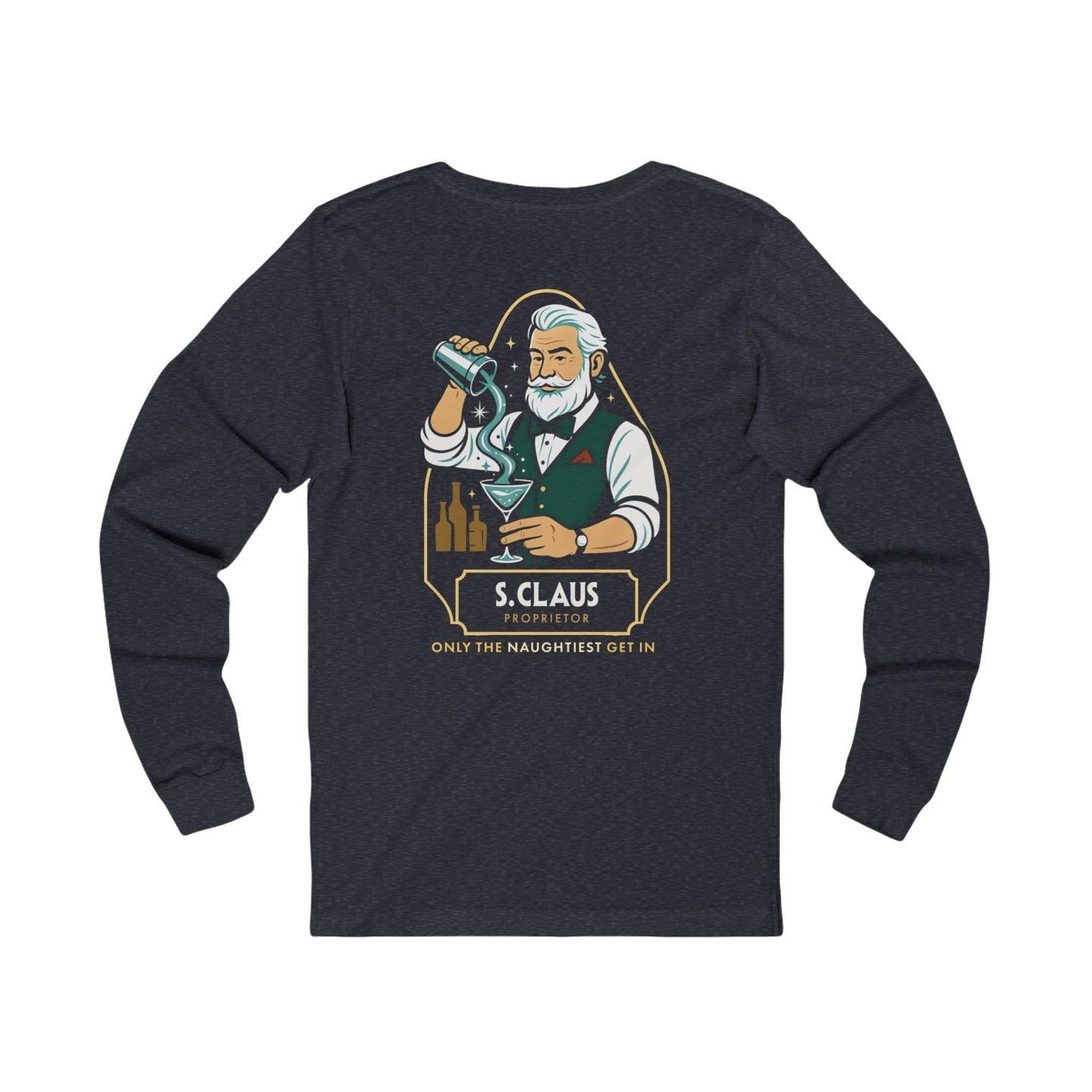 Naughty List Lounge - S. Clause Proprietor Long Sleeve
