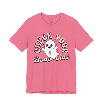 Check Your Booo-bies Ghost Tee Unisex