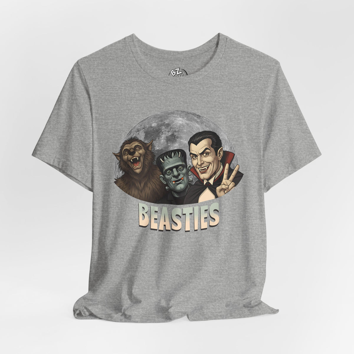 Beasties Tee - Retro Monster Friends Graphic T-Shirt