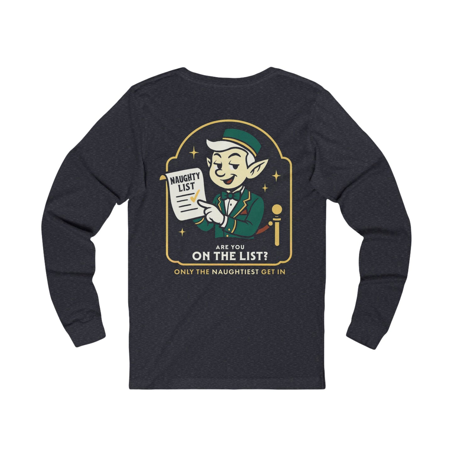 Naughty List Lounge - Elf Doorperson Long Sleeve
