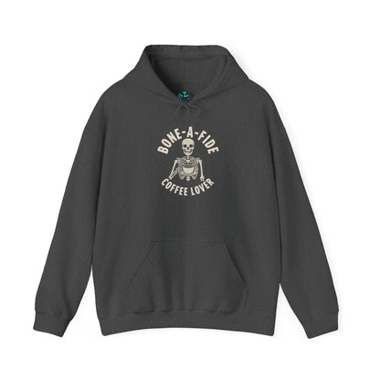 Bone-A-Fide Coffee Lover Hoodie, Unisex