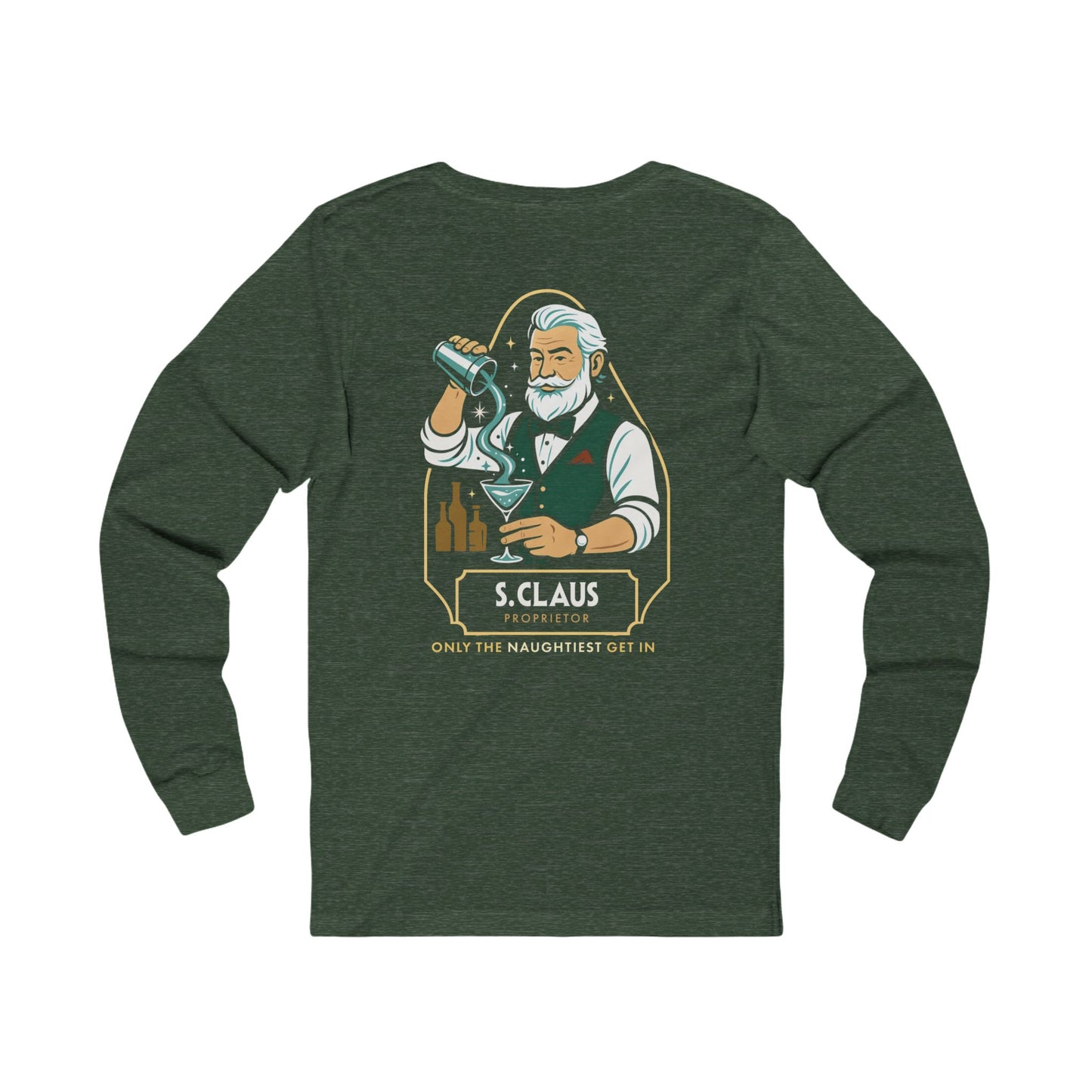 Naughty List Lounge - S. Clause Proprietor Long Sleeve