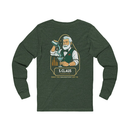 Naughty List Lounge - S. Clause Proprietor Long Sleeve