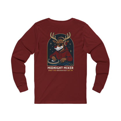 Naughty List Lounge - DJ Reindeer Long Sleeve