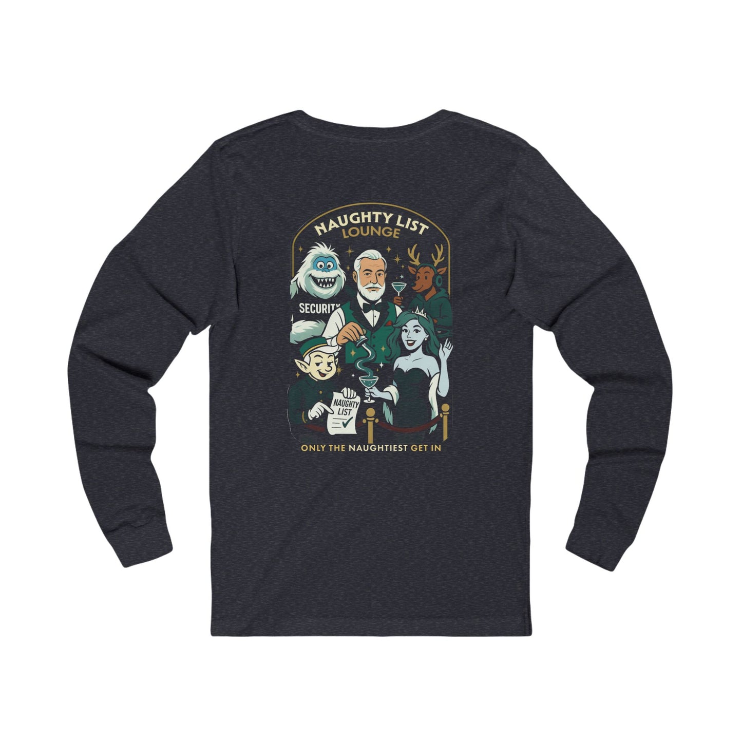 Naughty List Lounge - Cast of Characters Long Sleeve