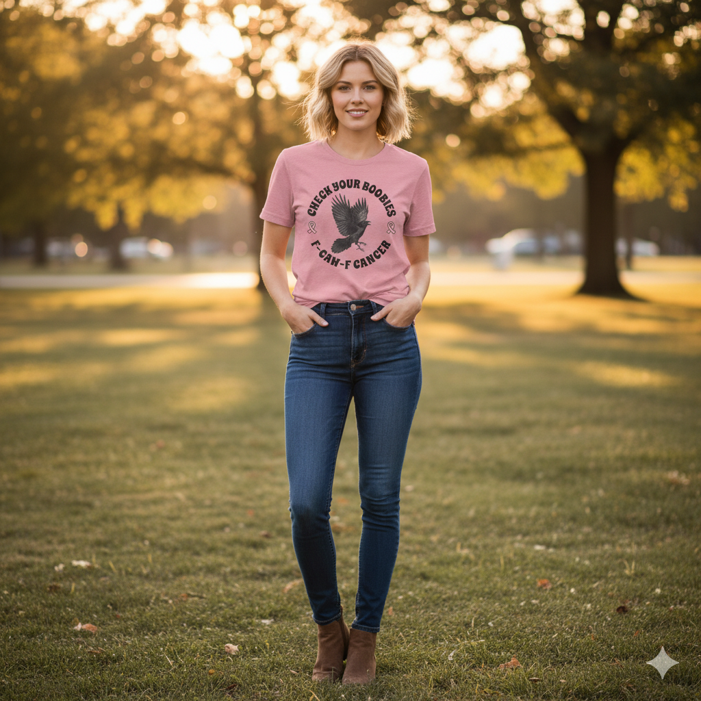 Check Your Boobies F-CAW-K Cancer Tee Unisex