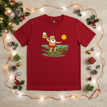 Wild Santa Beer Unisex Tee