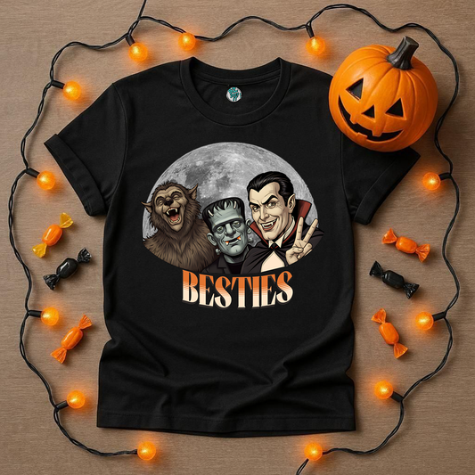 Besties Monster Selfie T-Shirt