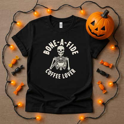 Bone-A-Fide Coffee Drinker Tee